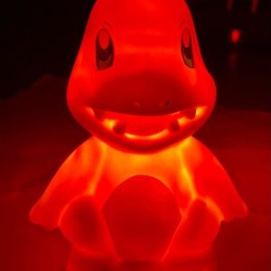 Charmander Led NIGHT LIGHT Bedroom Decoration Kids Anime Toy Gift New 4in Tall